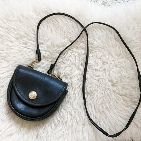Coach Handbags - Authentic Vintage Coach Mini Belt Bag in Black